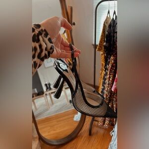 Jimmy Choo Black 100mm US5 High Heels